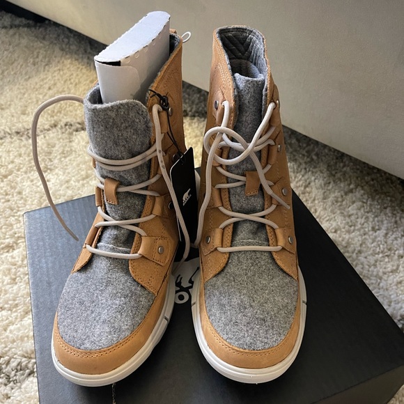 NEW Sorel Explorer Joan Felt WP. Size 8 women’s - Picture 2 of 8
